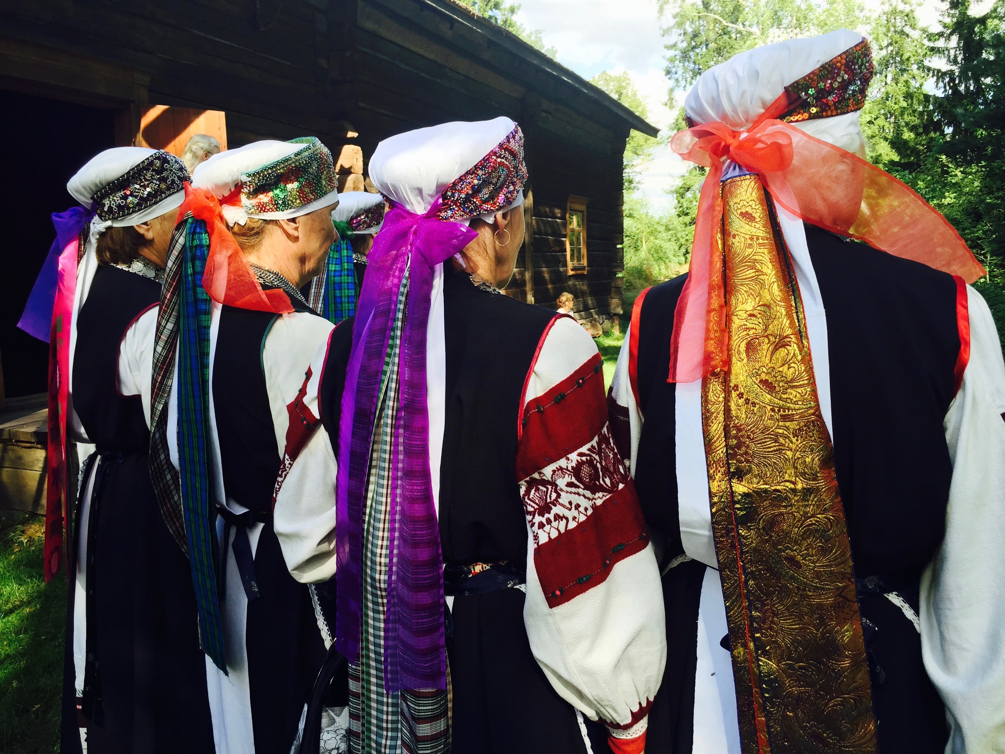 Seto Leelo folk costume, Estonia photo Malin Skinnar