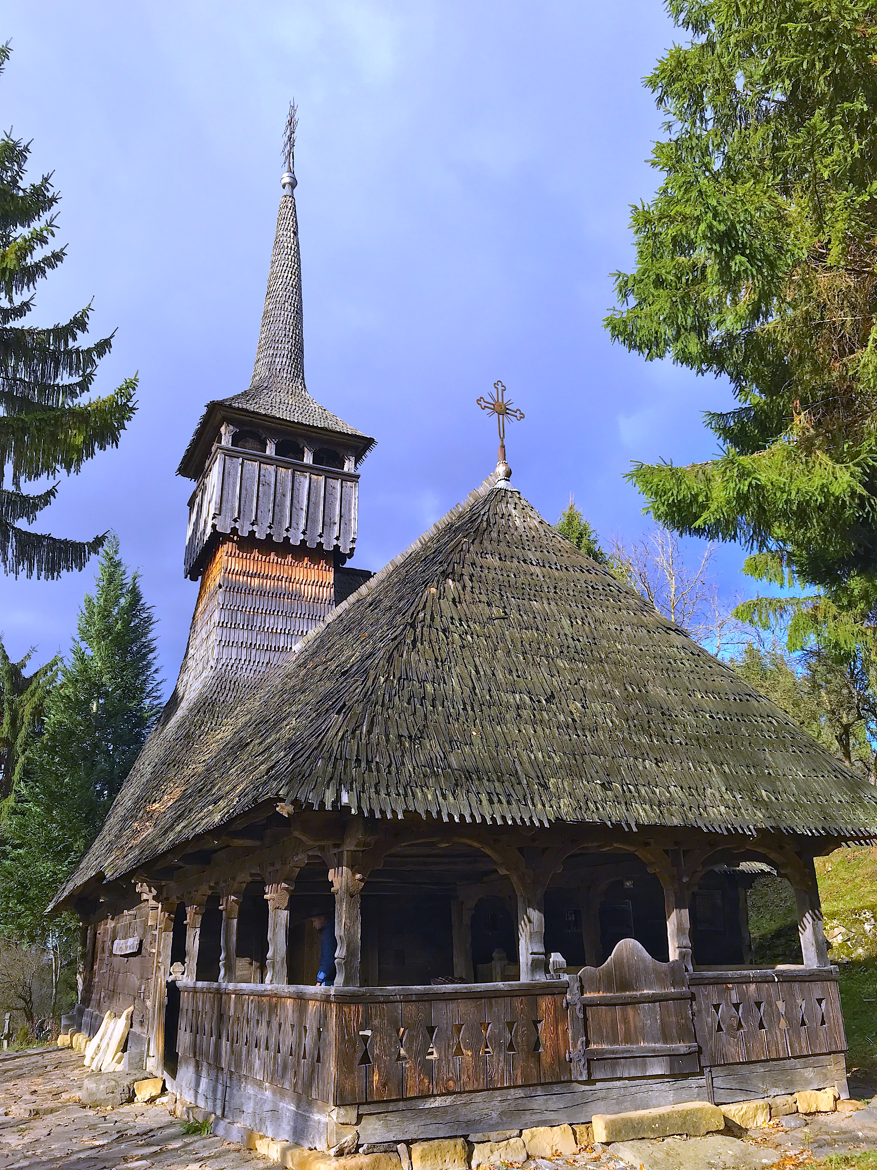 Calinesti wooden church, Romania
