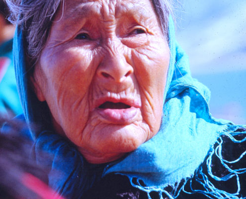 Inuit Woman, Ikateq Greenland, 1993, Photo Malin Skinnar